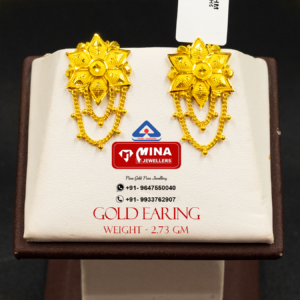 Gold Earring (2.73gm)