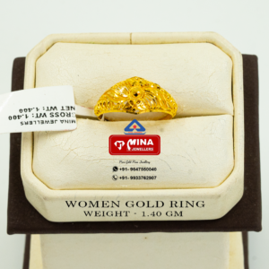 Women's Gold Ring (1.40gm)