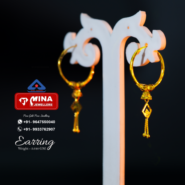 Earring (3.640gm)