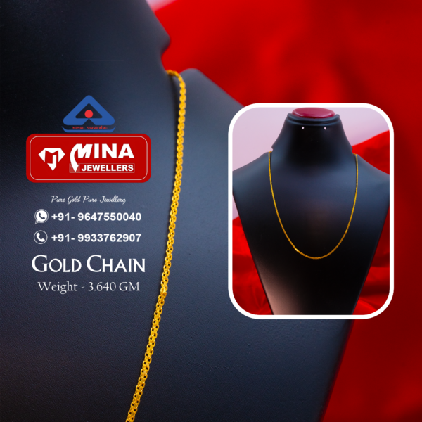 Gold Chain (3.640gm)